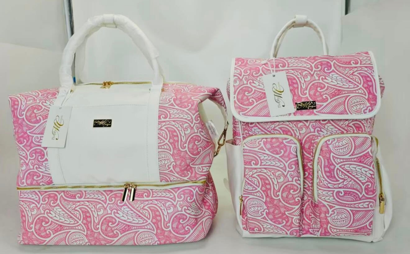 Pink Design Bag Set