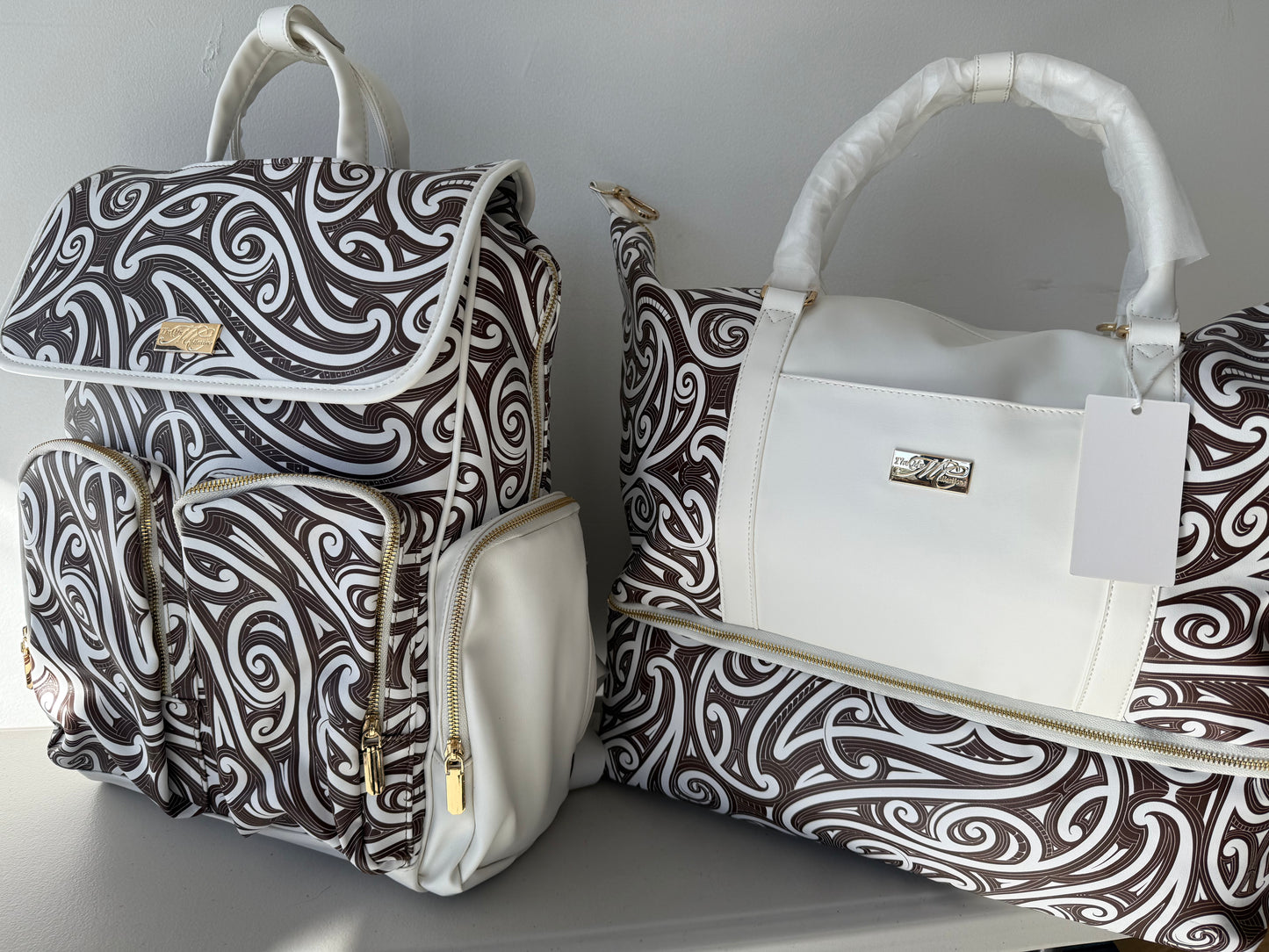 Chocolate Brown Design Bag Set PREORDER delivered sometime in September