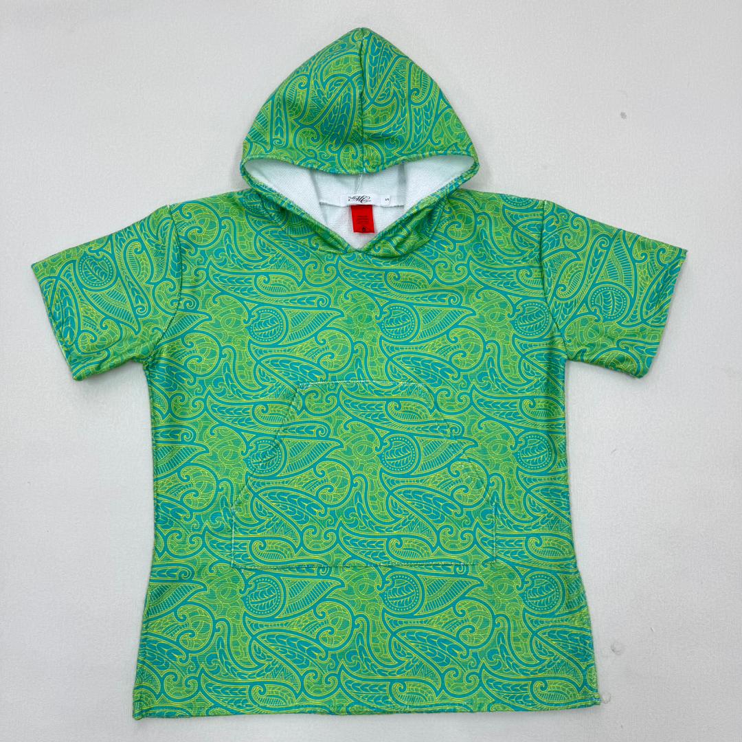 Kids Microfibre Hooded Poncho Towel