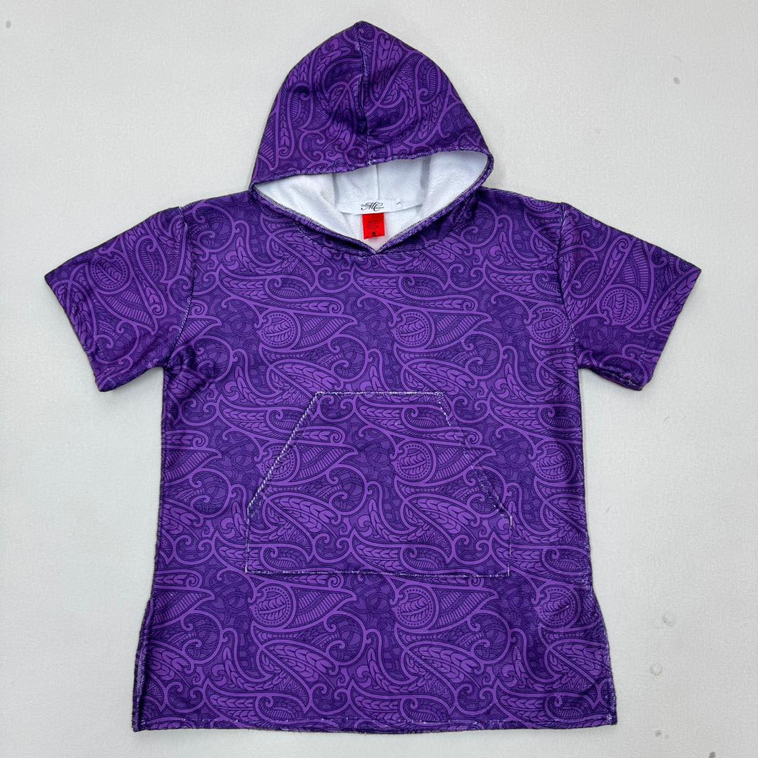 Kids Microfibre Hooded Poncho Towel
