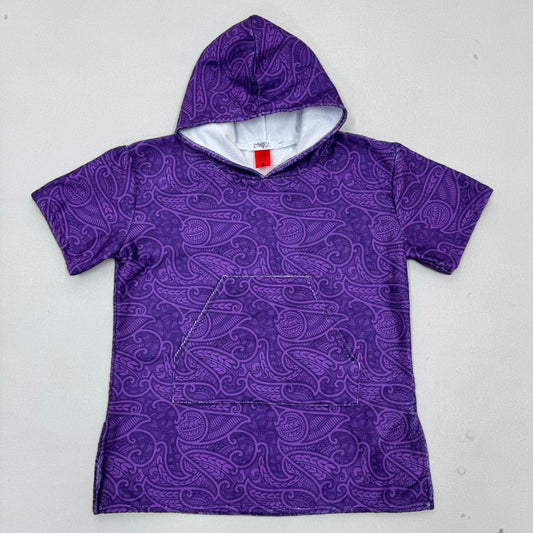 Kids Microfibre Hooded Poncho Towel