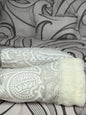 Kids faux fur Blanket & Pillowcase (the background blanket and pillows are not included)