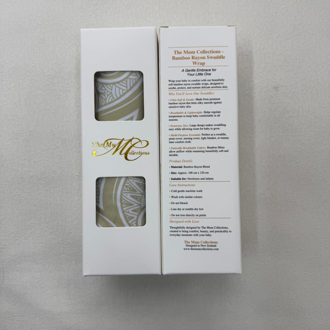 Bamboo Smooth Swaddle Wrap 100cm x 120cm