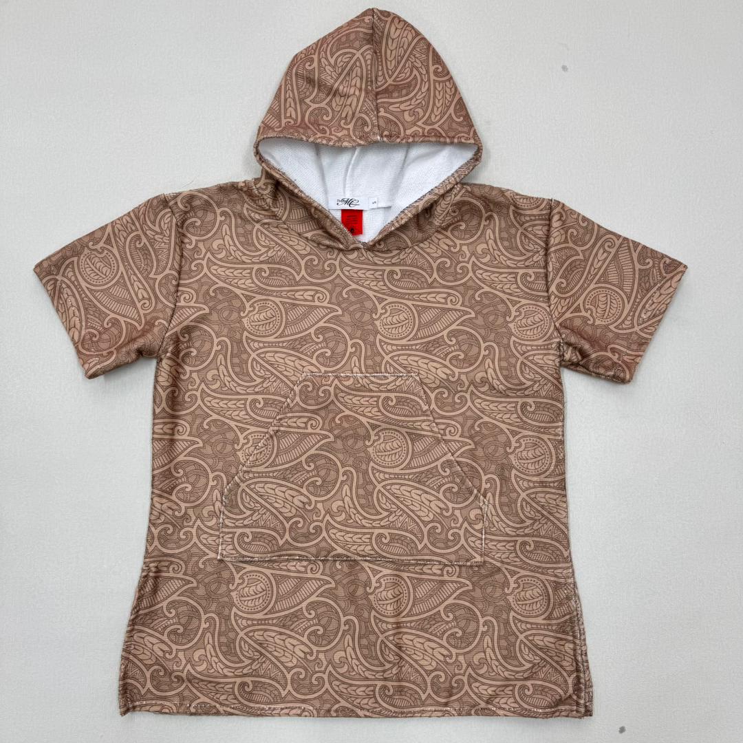 Kids Microfibre Hooded Poncho Towel