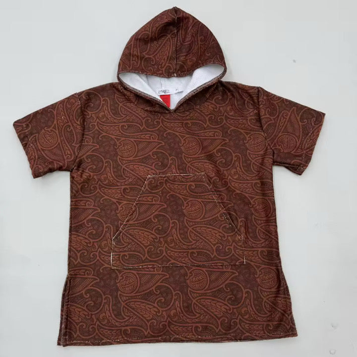 Kids Microfibre Hooded Poncho Towel