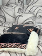 Kids faux fur Blanket & Pillowcase (the background blanket and pillows are not included)