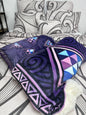 Kids faux fur Blanket & Pillowcase (the background blanket and pillows are not included)