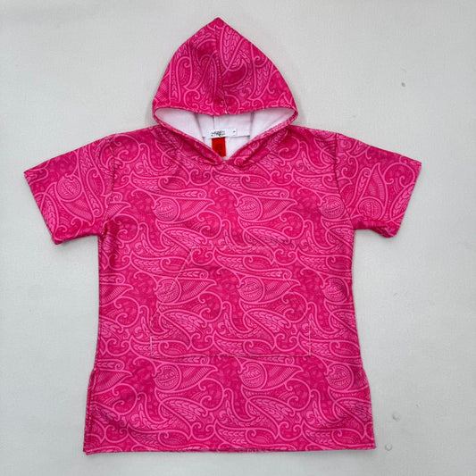 Kids Microfibre Hooded Poncho Towel
