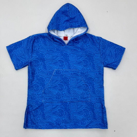 Kids Microfibre Hooded Poncho Towel
