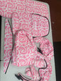 Full pink pram & capsule covers