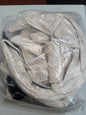 Full beige pram cover and capsule cover set