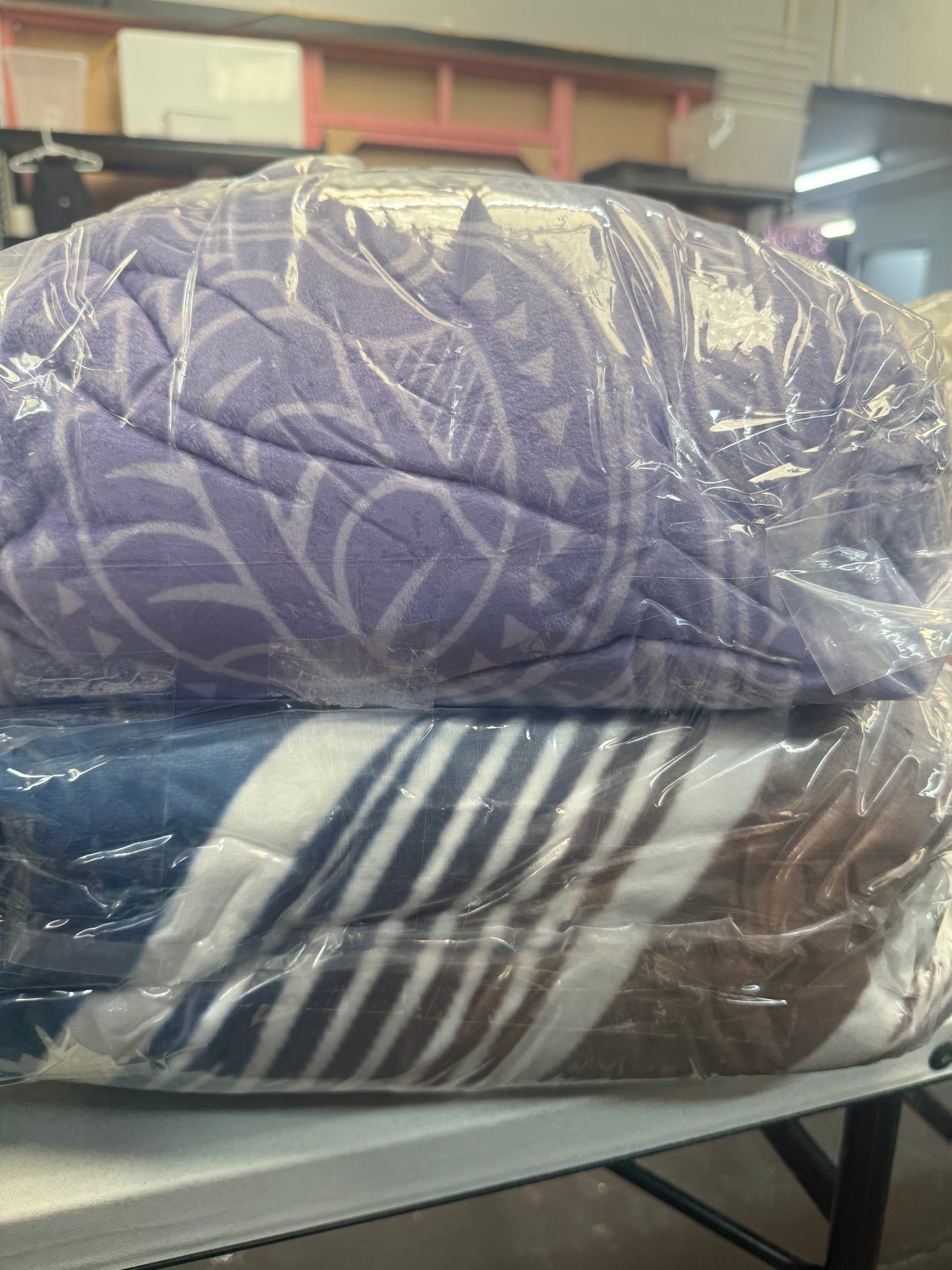 Faux Fur Blanket and pillowcase + Sherpa Blanket & 5 pillowcases