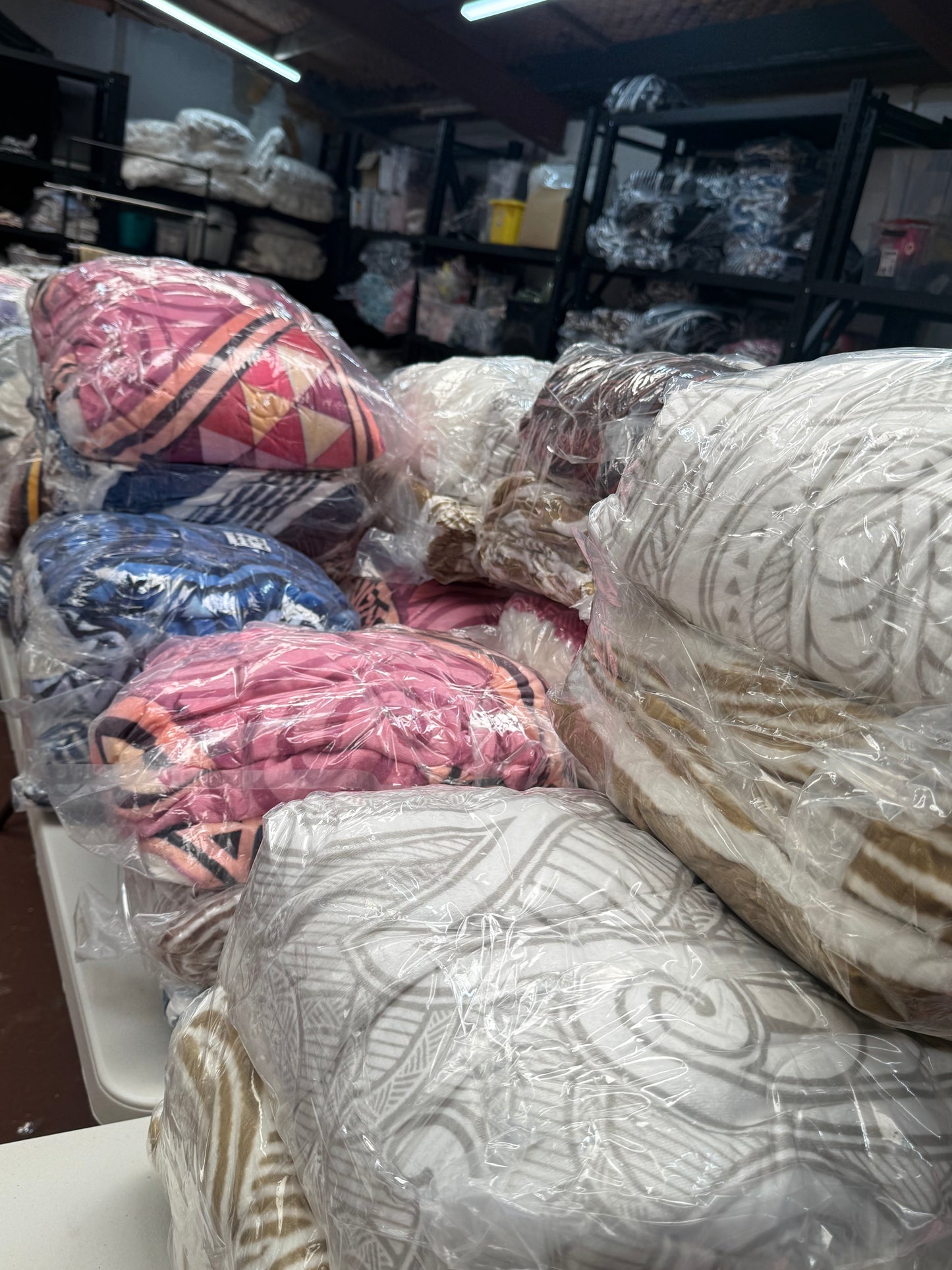 Faux Fur Blanket and pillowcase + Sherpa Blanket & 5 pillowcases
